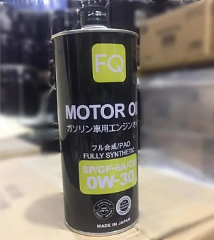 FQ  FULLY SYNTHETIC  0W30   1л масло моторное