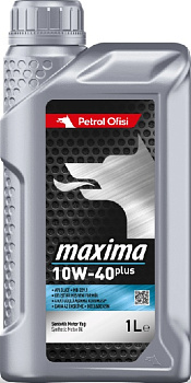 Petrol Ofisi Maxima 10W-40 Plus API SL/CF ACEA A3/B4 Масло моторное,  1 л