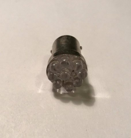 Светодиод 24V T15 BA15S White 9LEDS  ФАНЛАЙТ  (10шт) 24-819