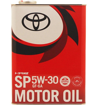 TOYOTA Motor Oil 5w30 SP, GF-6A  4