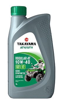 Takayama ATV/UTV Regular 4T 10W40 SL MA2 1л п/с АКЦИЯ -10%