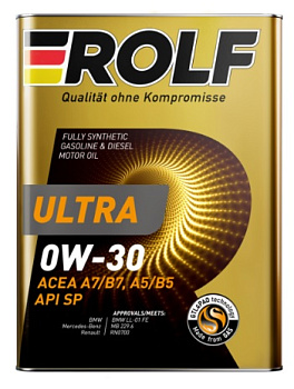 Rolf Ultra 0W30 A7/B7 SP 4л (металл) синт