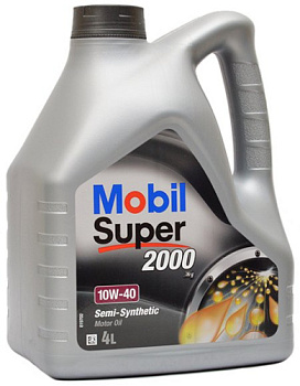 MOBIL SUPER 2000  X1  10w40  (4л)