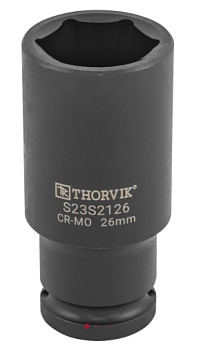 Головка торцевая ударная глубокая 1/2"DR, 26 мм, S23S2126