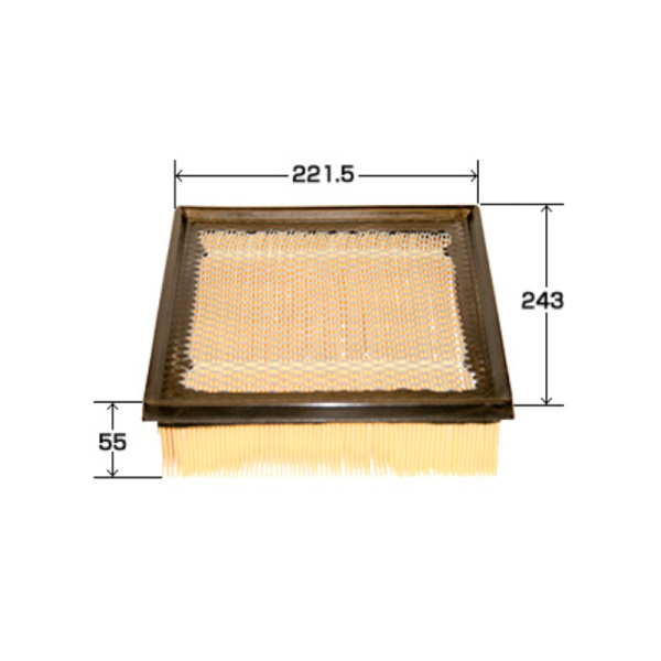 filtr-vozdushnyy-vic-a-1033-1500a608-mmc-yaponiya
