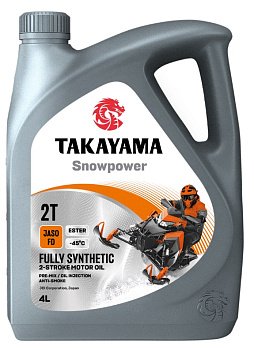 Takayama Snowpower 2T API TC JASO FD 4л синт АКЦИЯ -18%