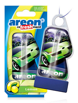 Ароматизатор гелевый AREON REFRESHMENT LIQUID Lemon 704-025-901