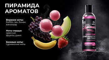 GRASS Моющее средство для стекол "Summer Shine" Bubble Gum (конц.) 250 мл (арт. 110587)