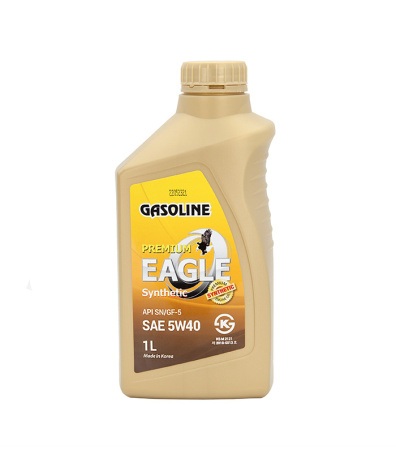 Масло бензиновое EAGLE PREMIUM Gasoline 100% SYN. 5W40 API SN  1L