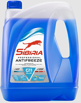 Sibiria Антифриз G11 blue -40 5кг