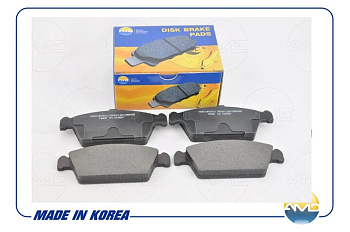 Колодка дискового тормоза перед. BF124 \5520178820000\AMD.  DAEWOO Tico (NIBK.PN9183) (TRW. GDB3108)