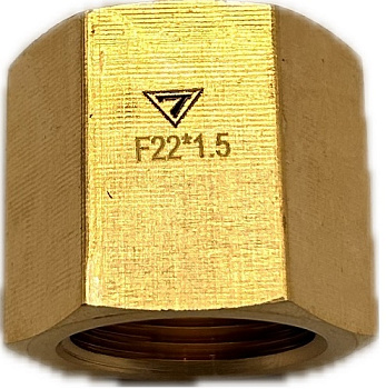 Переходник-соединитель F22х1,5мм, (D1.F22x1,5)