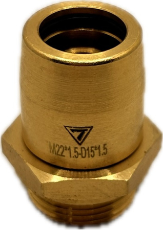 H1.M22x1,5 D15x1,5mm