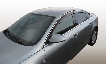 Дефлекторы на боковые стекла CORSAR Opel Insignia Sd 2008-н.в./седан/ к-т 4шт) DEF00575