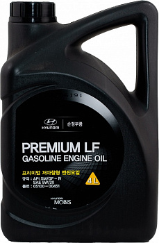 HYUNDAI PREMIUM LF Gasoline  5W20 SL/GF-3  4л