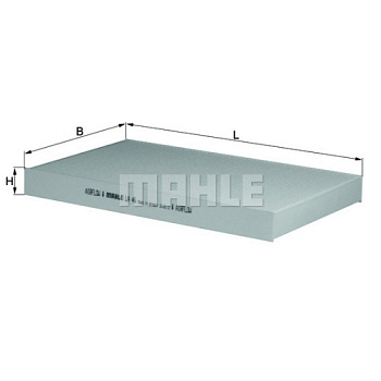 MAHLE Элемент фильтрующий салонного фильтра LA 46 Z0322 (CU 3192)