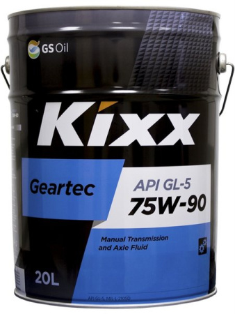 KIXX_Geartec API GL-5_75W-90_20L