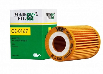 Фильтр масляный MADFIL OE-0167