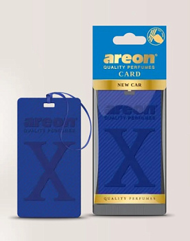 Ароматизатор полимерный AREON CARD New Car 704-AXC-04