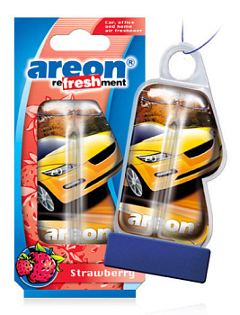 Ароматизатор гелевый AREON REFRESHMENT LIQUID Strawberry 704-025-908