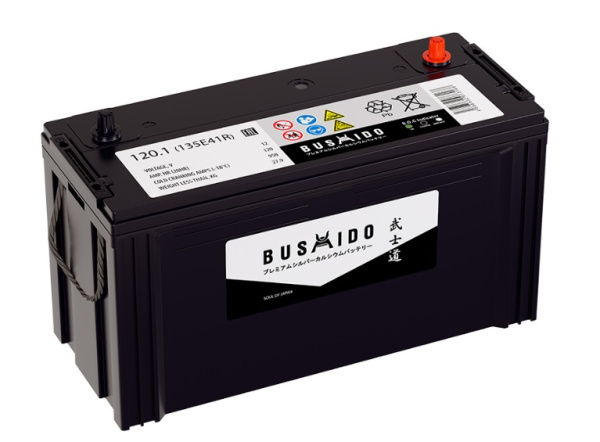 Аккумулятор BUSHIDO SJ   120 пр (135E41R.HO)