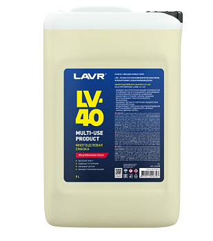 LAVR Смазка многоцелевая LV-40 (5 л) Ln2489
