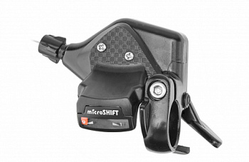 Шифтер/манетка правый Microshift TS71-9R 9-ти скор. с тросом 2050 мм, арт. 590127
