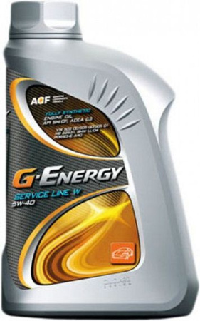 G-Energy Service Line W 5w40  1 л (масло синтетическое)