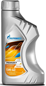 GAZPROMNEFT Premium P 5w40 SP/ A3/B4 1 л (масло синтетическое)