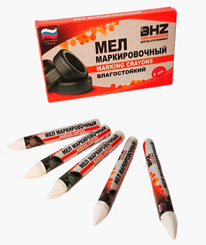 Мел маркировочный BHZ Professional (упак. 5 шт.)