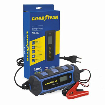GOODYEAR Электронное зарядное устройство для свинцово-кислотных аккумуляторов CH-6A