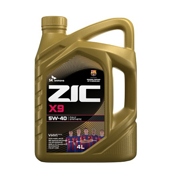 ZIC X9  5w40  SP   1 л (масло синтетическое)