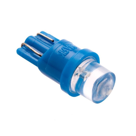 Светодиод 12V 1,2 б/ц  BLUE T5W2.0*4.6D (10 шт)   МАЯК