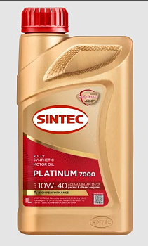 Sintec Platinum 7000 10W40 A3/B4 SN/CF 1л синт