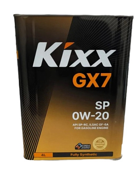 Kixx GX7 0W20 SP 4л синт