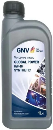 GNV Global Power 0W-40 Synthetic 1л