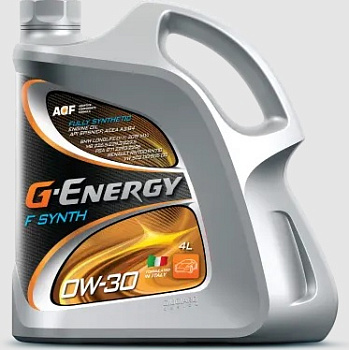G-Energy F Synth 0w30 C2/C3  4 л (масло синтетическое)