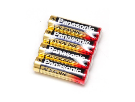 Эл-т питания PANASONIC  AA ALKALINE  (в спайке 4 шт.)