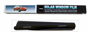 Пленка тонировочная "Solar film" (0.5м x 3м) Blaсk /уп-5/200 25% 34497