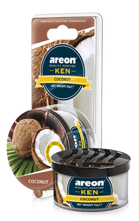 Ароматизатор на панель AREON KEN BLISTER Coconut 704-AKB-13