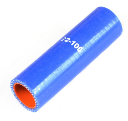Патрубок силиконовый прямой L100 d022 (22-100)