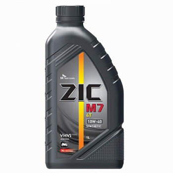 ZIC M7 4T 10w40  1л масло моторное