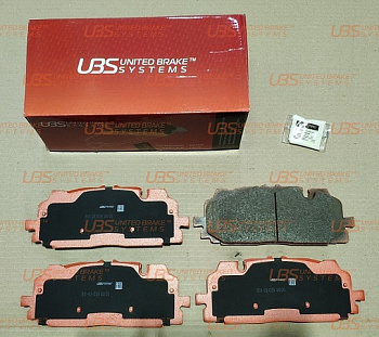 B1102029 \4M0698151AP\UBS торм. колодки пер.    Audi Q7 15- (NIBK. PN0687) (TRW. GDB2158 \ GDB2190)
