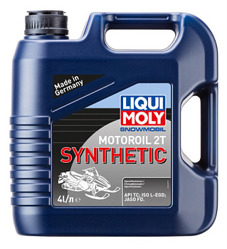 LIQUI MOLY Snowmobil Motoroil 2T Synthetic (синтетическое) для снегоходов (4л.) 2246