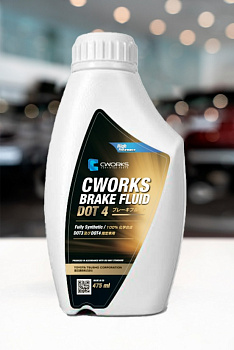 CWORKS Brake Fluid Dot-4 0,5л Жидкость тормозная