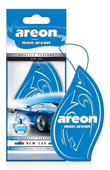 Ароматизатор сухой AREON MON плавник New Car 704-043-327
