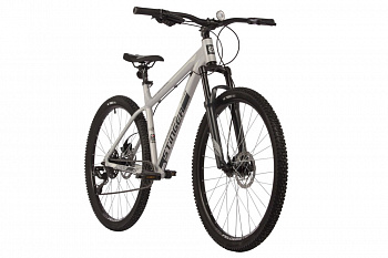 Велосипед STINGER 27.5" PYTHON EVO серый, алюминий, размер 18" 168472 168472 2024г