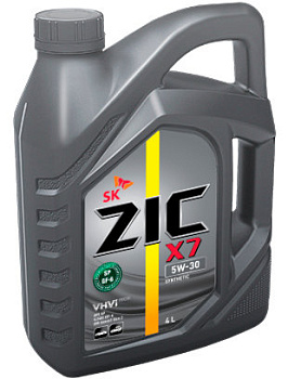 ZIC NEW X7 5w30 SP  4 л (масло синтетическое)