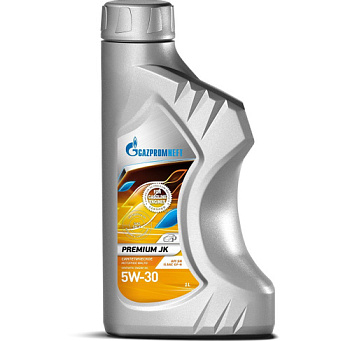 GAZPROMNEFT Premium JK 5w30 API SN, ILSAC GF-5 1 л (масло синтетическое)