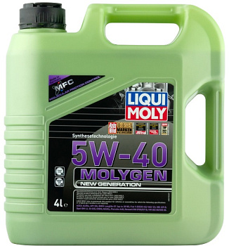 LIQUI MOLY Molygen New Generation 5w40 SN, A3/B4    4 л (масло синтетическое) 9054/8578